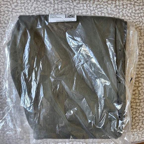 H&M NWT Skinny Jeans Ultra High Waist Green Jeggings - Picture 3 of 5